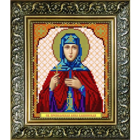 Рисунок на ткани "Святая мученица Анна"