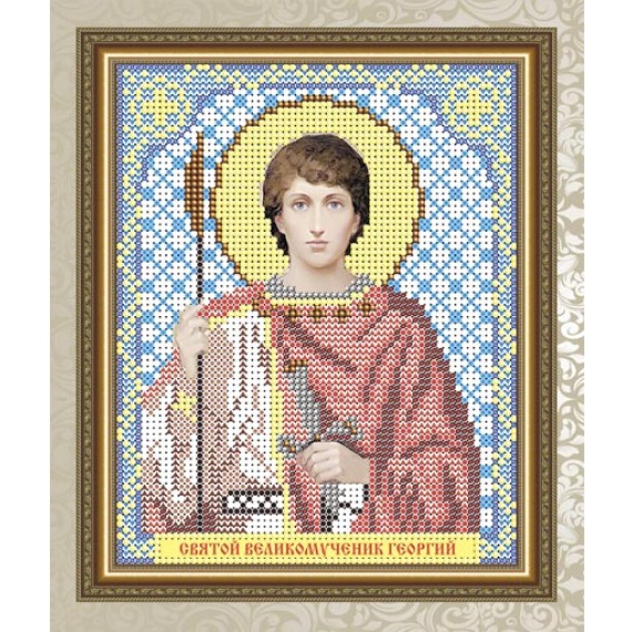 Рисунок на ткани "Святой Великомученник Георгий"