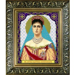 Рисунок на ткани "Св.Мученица Царица Александра"
