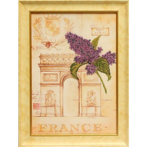 Рисунок на ткани "Романтик. Франция"