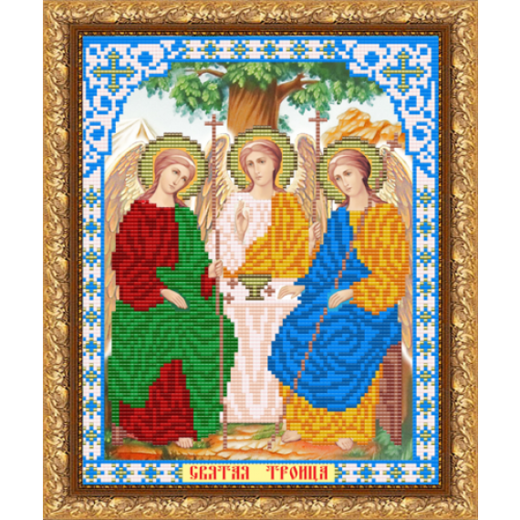 Рисунок на ткани "Святая Троица"