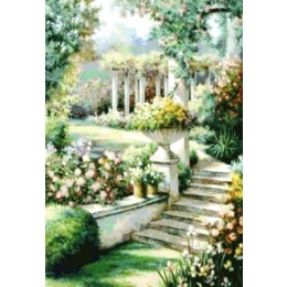 Картина стразами "Цветочный сад"
