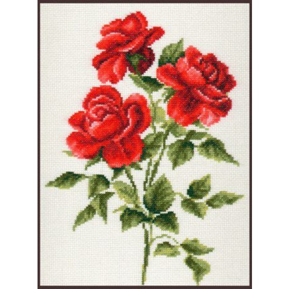 Набор для вышивания крестом "Три розы"