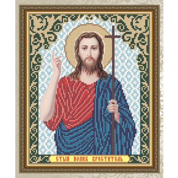 Рисунок на ткани "Святой Иоанн Креститель"