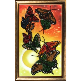 Набор для вышивания бисером "Вальс бабочек"