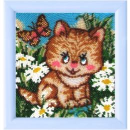 Рисунок на ткани "Котёнок"