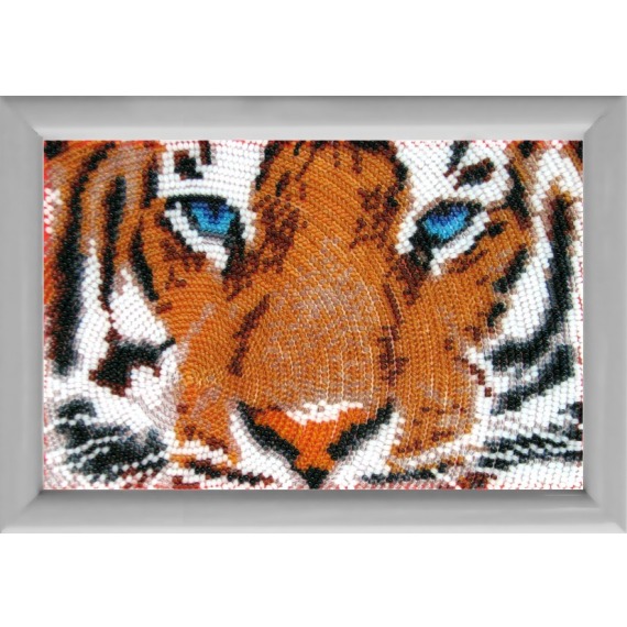 Рисунок на ткани "Глаза тигра"
