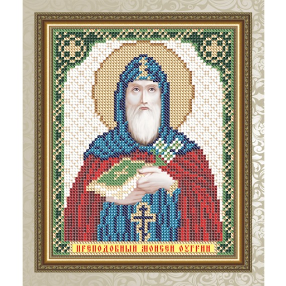Рисунок на ткани "Преподобный Моисей Угрин, Печерский"