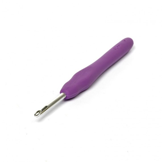 Крючок с резиновой ручкой 4 мм