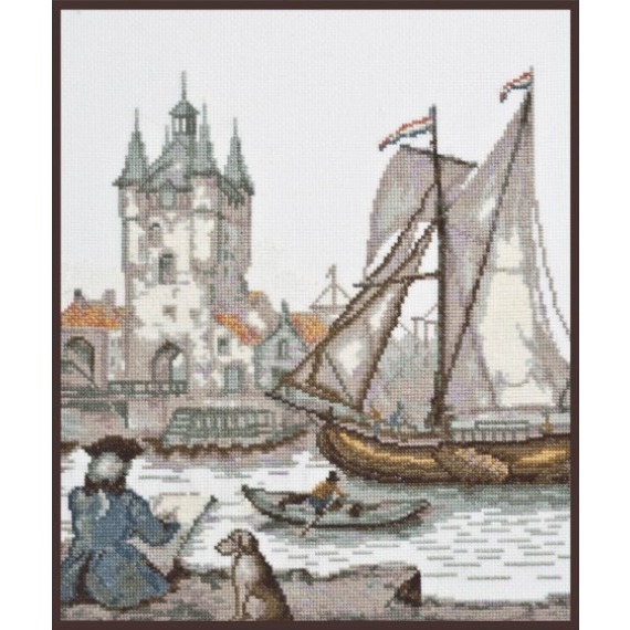 Набор для вышивания крестом "Голландский художник"