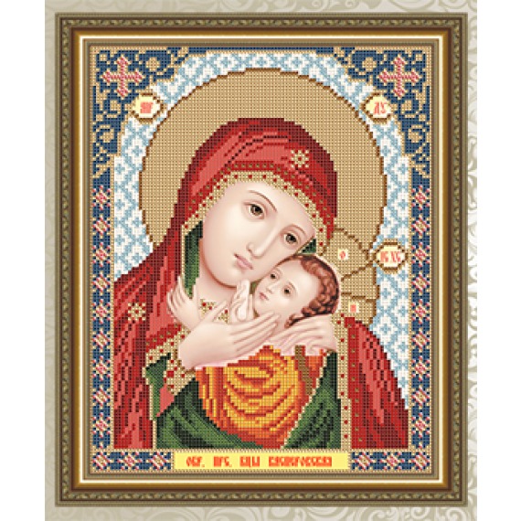Рисунок на ткани "Образ Пресвятой Богородицы Касперовская"