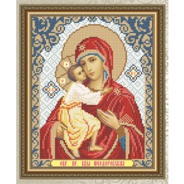 Рисунок на ткани "Феодоровская Образ Пресвятой Богородицы"
