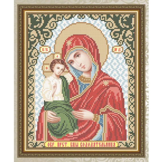 Рисунок на ткани "Вододательница Образ Пресвятой Богородицы"