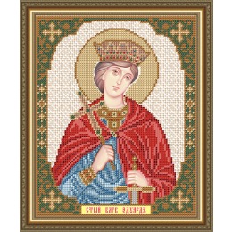 Рисунок на ткани "Святой Благоверный Король Английский Эдуард"