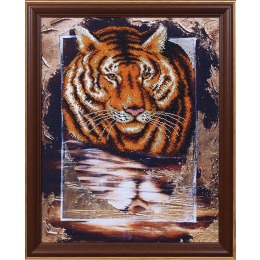 Набор для вышивания бисером "Тигр"