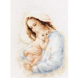 Набор для вышивания крестом "Мать и дитя"