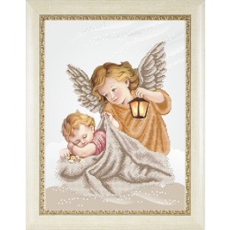Рисунок на ткани "Ангел Хранитель Вашего чада"