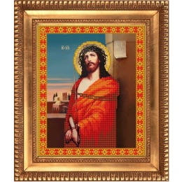 Рисунок на ткани "Иисус в терновом венце"