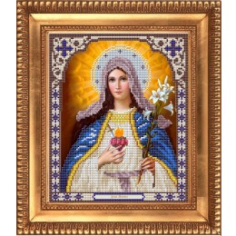 Рисунок на ткани "Дева Мария"