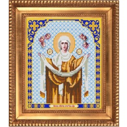 Рисунок на ткани "Богородица Покрова"