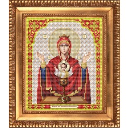 Рисунок на ткани "Пресвятая Богородица Неупиваемая Чаша"