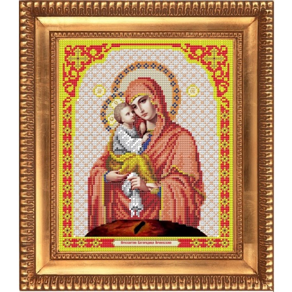 Рисунок на ткани "Пресвятая Богородица Почаевская"