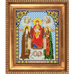 Рисунок на ткани "Пресвятая Богородица Успение"