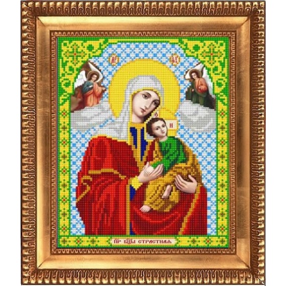 Рисунок на ткани "Пресвятая Богородица Страстная"
