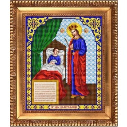 Рисунок на ткани "Пресвятая Богородица Целительница"