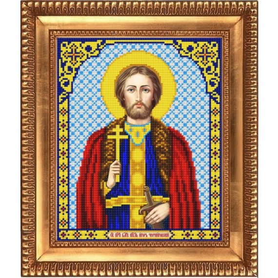 Рисунок на ткани "Святой Благоверный Князь Игорь"