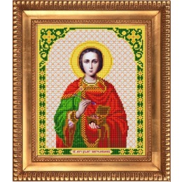 Рисунок на ткани "Святой Великомученик Целитель Пантелеймон"