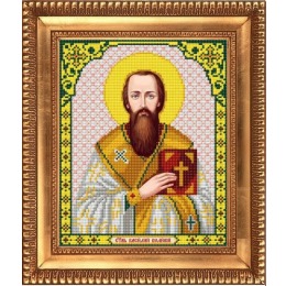 Рисунок на ткани "Святой Мученик Василий"