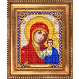Рисунок на ткани "Казанская Божия Матерь"