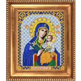 Рисунок на ткани "Пресвятая Богородица Неувядаемый цвет"