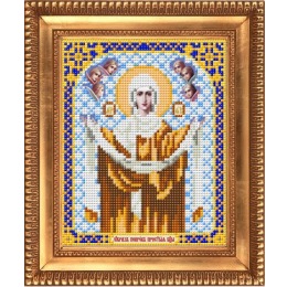 Рисунок на ткани "Богородица Покрова"