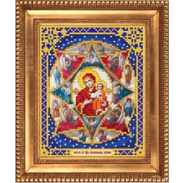 Рисунок на ткани "Пресвятая Богородица Неопалимая Купина"