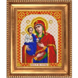 Рисунок на ткани "Пресвятая Богородица Троеручица"