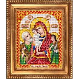 Рисунок на ткани "Пресвятая Богородица Трех Радостей"