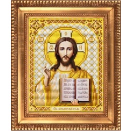 Рисунок на ткани "Господь Вседержитель  в золоте"