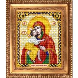Рисунок на ткани "Пресвятая Богородица Феодороская"