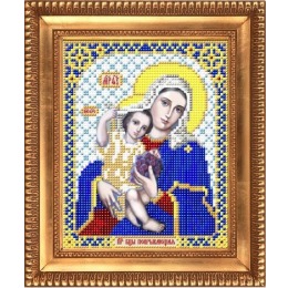 Рисунок на ткани "Пресвятая Богородица Покрывающая"