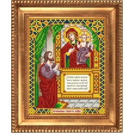 Рисунок на ткани "Пресвятая Богородица Нечаянная радость"