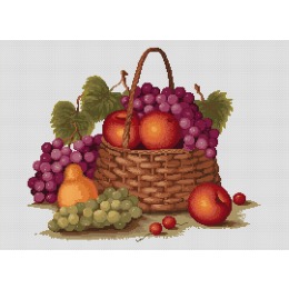 Набор для вышивания крестом "Натюрморт с яблоками"
