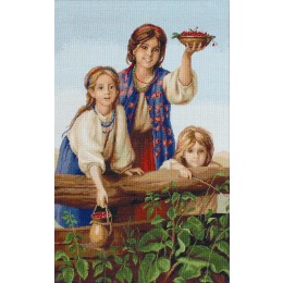 Набор для вышивания крестом "Купите ягод"