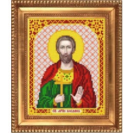 Рисунок на ткани "Святой мученик Богдан"