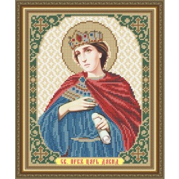 Рисунок на ткани "Святой Пророк Царь Давид"