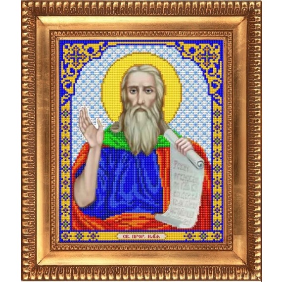 Рисунок на ткани "Святой Пророк Илья"