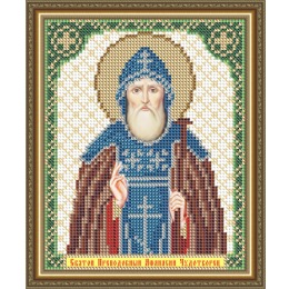 Рисунок на ткани "Святой Преподобный Афанасий Чудотворец"