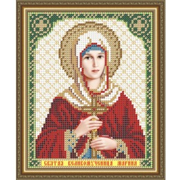 Рисунок на ткани "Святая Великомученица Марина"