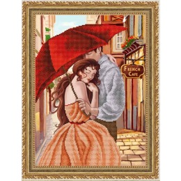 Рисунок на ткани "Счастливая пара"